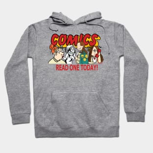 Comics Read One Today (Women Creators) Hoodie